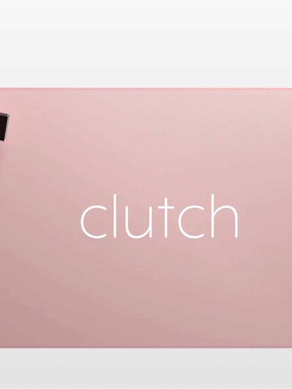 Clutch Power Bank Charger in PINK